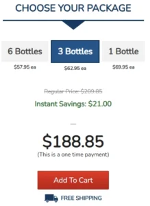 Advanced Joint Support Pricing Details