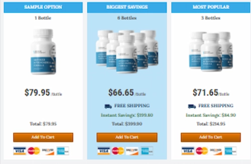 Advanced Mitochondrial Formula pricing details