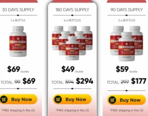 Nervogen Pro pricing Details
