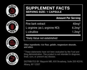 Nitric-Drive-Supplement-Fact